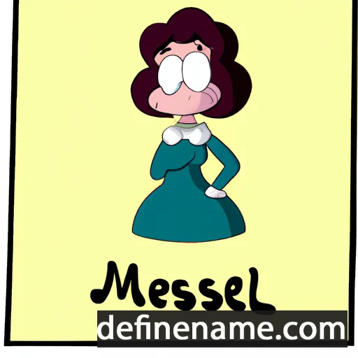 cartoon of the name Mérisselet