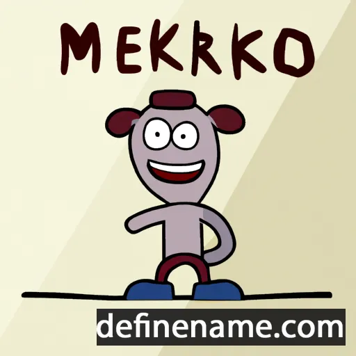 Měrko cartoon