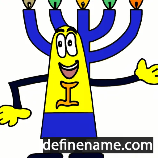 Menorah cartoon