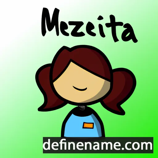 Mentzia cartoon