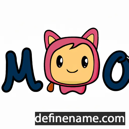 cartoon of the name Meo