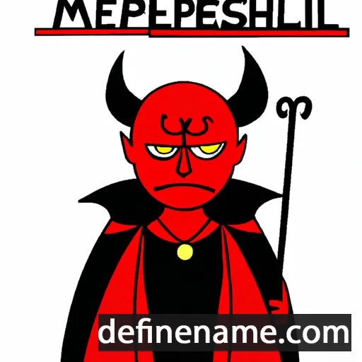 Mephistopheles cartoon