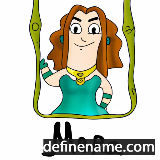 cartoon of the name Mera