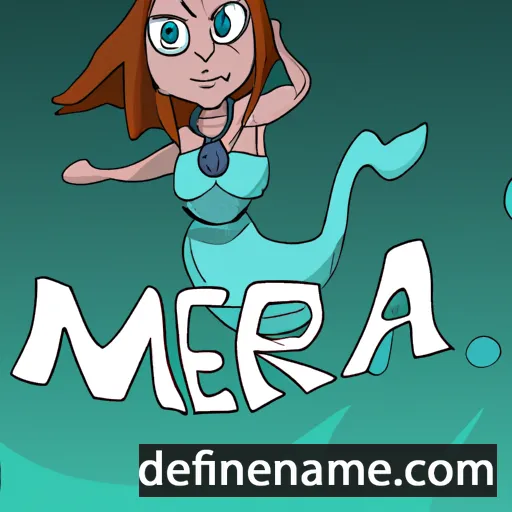 cartoon of the name Mera