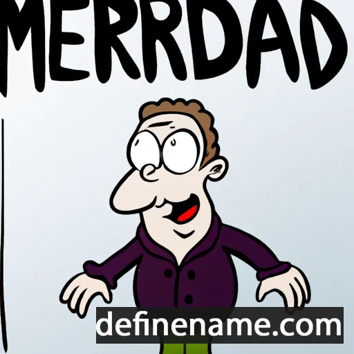 cartoon of the name Merard