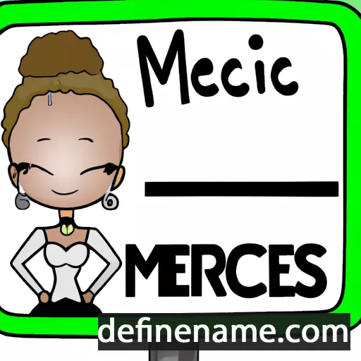 Mercedès cartoon