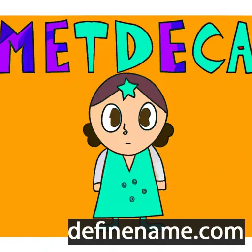 Mercedita cartoon