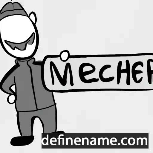 cartoon of the name Mercher