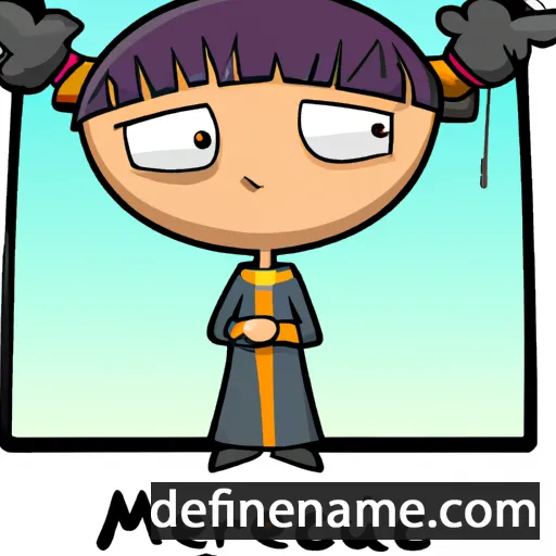 cartoon of the name Merciful