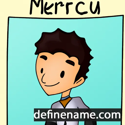 cartoon of the name Mercuri