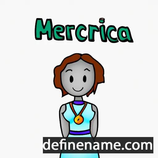 cartoon of the name Mercuria