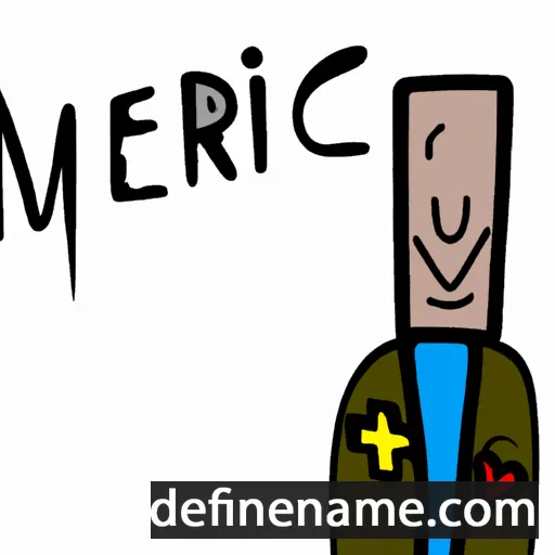 cartoon of the name Mereck