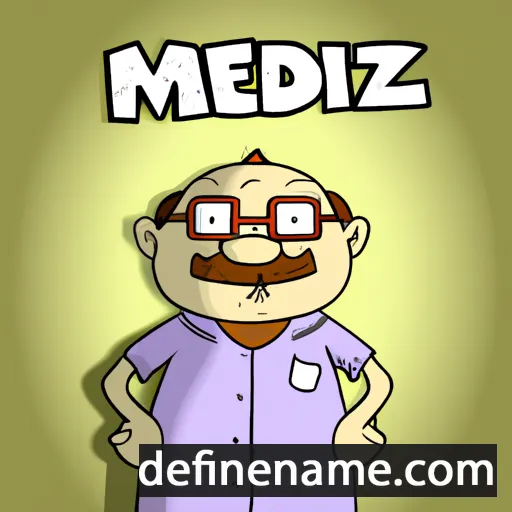 cartoon of the name Meredisz