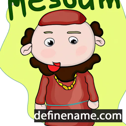 cartoon of the name Meresamun