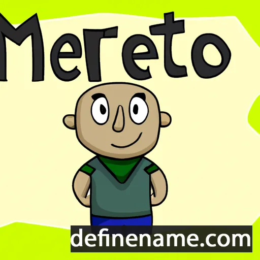 Mereto cartoon