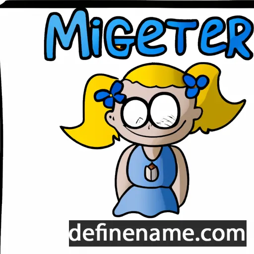 cartoon of the name Mergriet