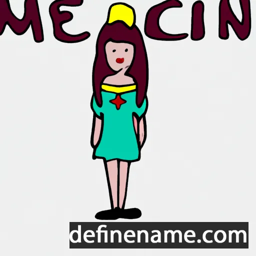 cartoon of the name Mericlén