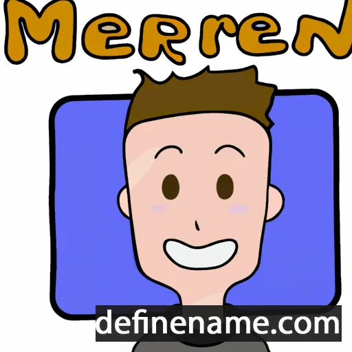 Merijn cartoon