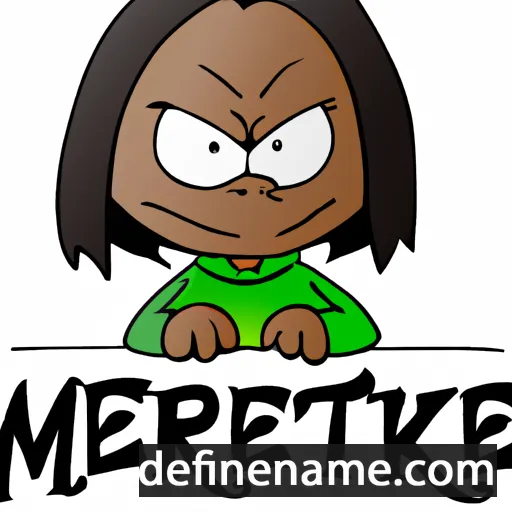 cartoon of the name Merikate