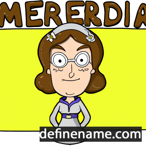 Merilda cartoon