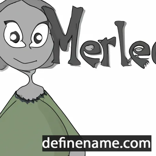 Merilee cartoon