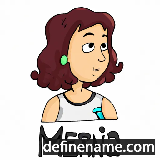 cartoon of the name Merina