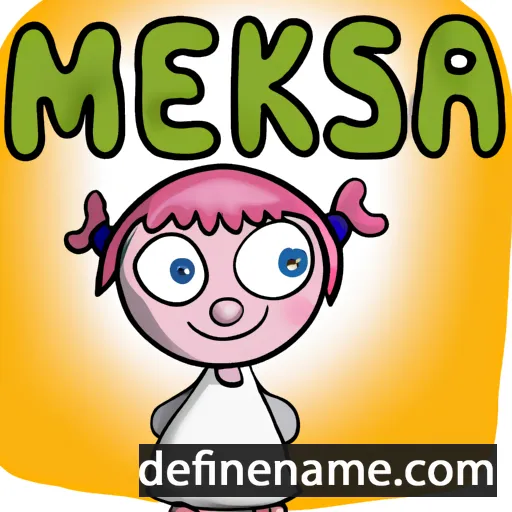 Meriska cartoon