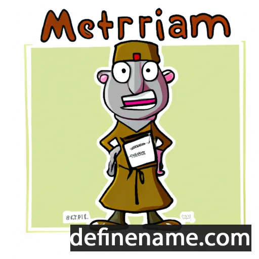 Meritamen cartoon