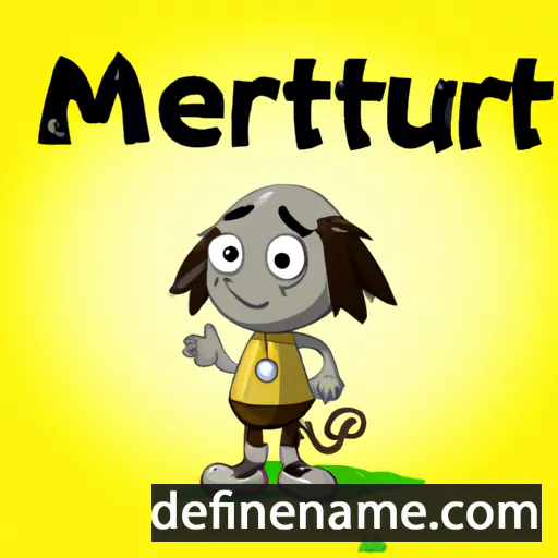 cartoon of the name Merituuli