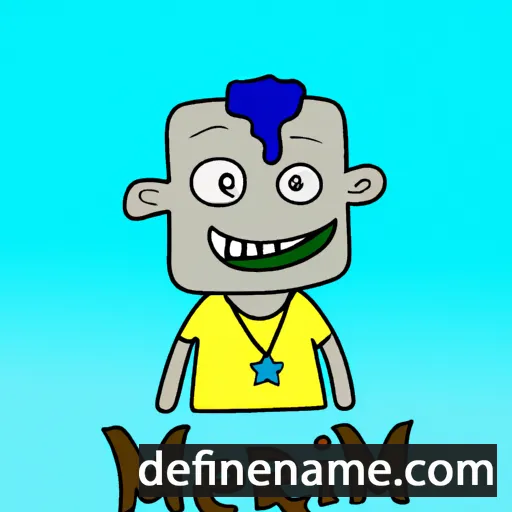 cartoon of the name Merjemi