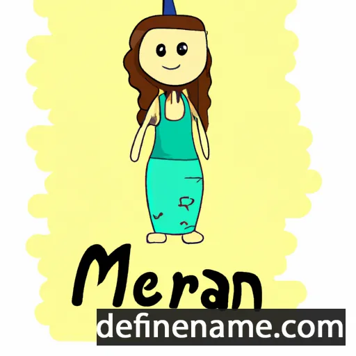 Merjen cartoon