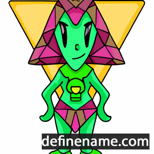 cartoon of the name Merkaba