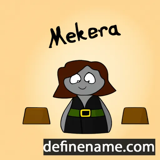 Merkéta cartoon