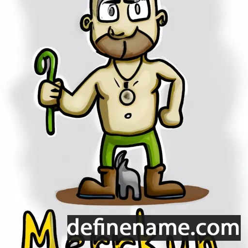 cartoon of the name Merkur