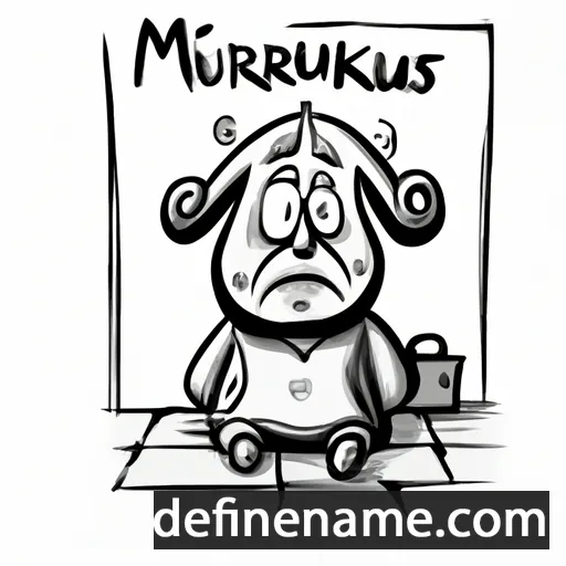 cartoon of the name Merkurijus