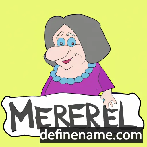 Merlaine cartoon