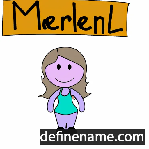 Merlene cartoon