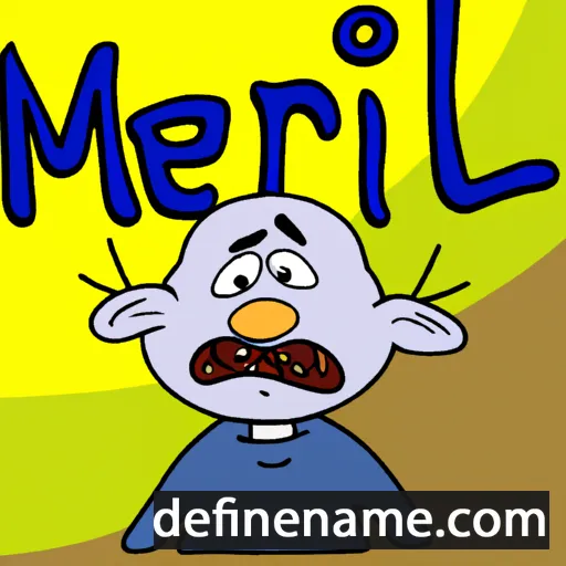 cartoon of the name Merli