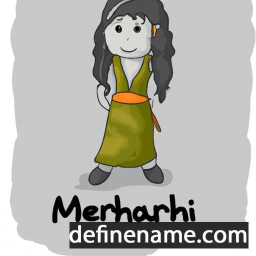 cartoon of the name Merliah