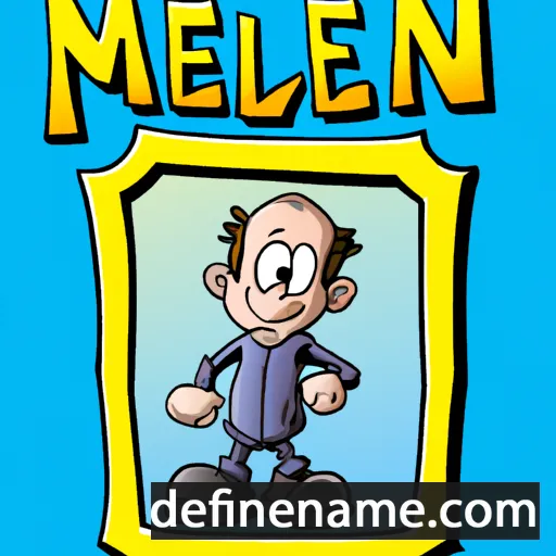 cartoon of the name Merlijn