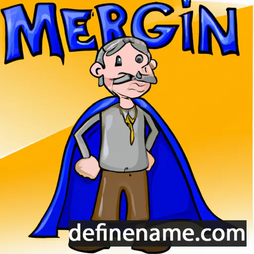 cartoon of the name Merlin