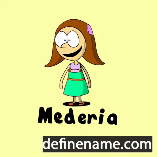 cartoon of the name Merlinda