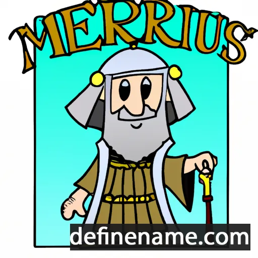 cartoon of the name Merlinus