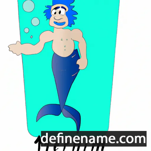 cartoon of the name Mermin