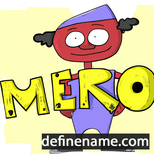 Mero cartoon