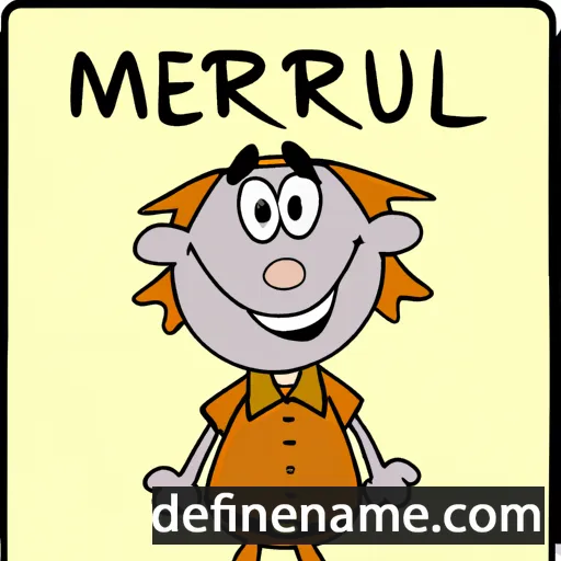 Merril cartoon