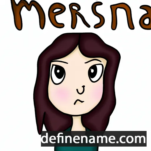 Mersina cartoon