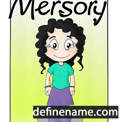 cartoon of the name Merysol