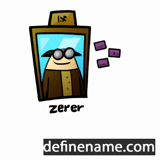 cartoon of the name Merzet