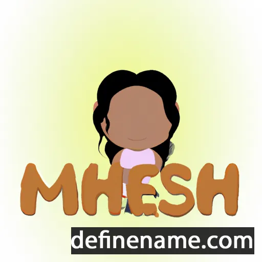 Mesha cartoon